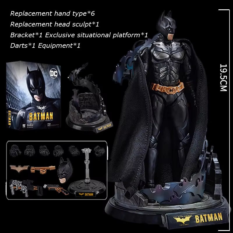 Genuine Model DC Batman Deluxe Edition Package 1/9 Scale Action Figure Action Model Collectible Toys in Stock Boys Gifts