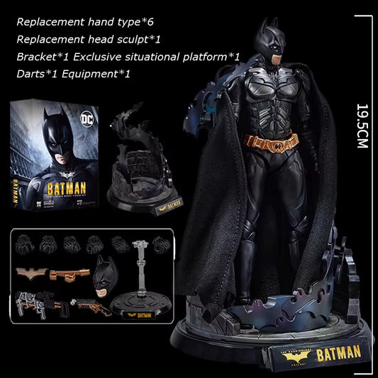 Genuine Model DC Batman Deluxe Edition Package 1/9 Scale Action Figure Action Model Collectible Toys in Stock Boys Gifts