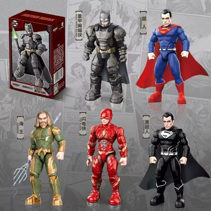 Original DC Justice League Assembles Building Blocks Toys Batman the Flash Aquaman Superman Action Figure Model Toys Boy Gifts
