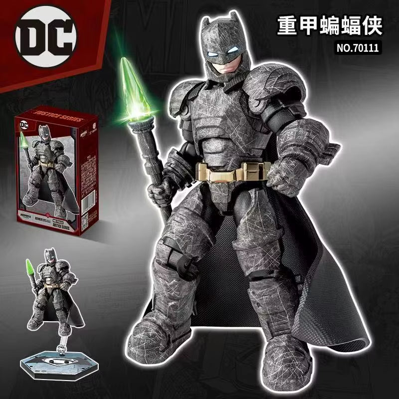Original DC Justice League Assembles Building Blocks Toys Batman the Flash Aquaman Superman Action Figure Model Toys Boy Gifts