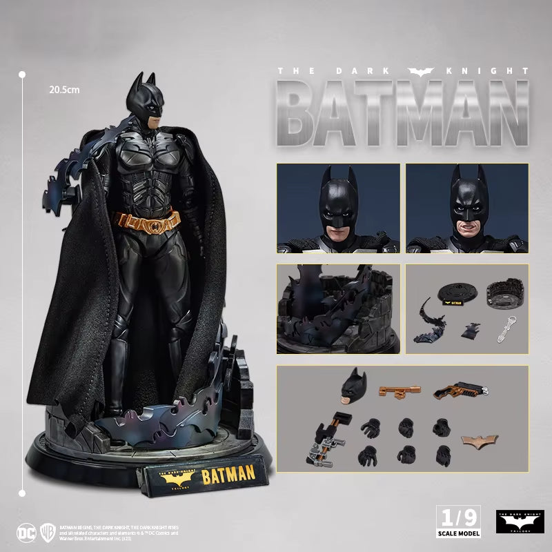 Genuine Model DC Batman Deluxe Edition Package 1/9 Scale Action Figure Action Model Collectible Toys in Stock Boys Gifts