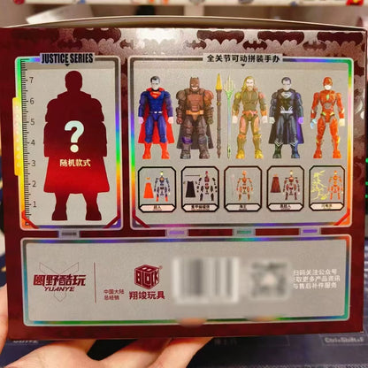 Original DC Justice League Assembles Building Blocks Toys Batman the Flash Aquaman Superman Action Figure Model Toys Boy Gifts