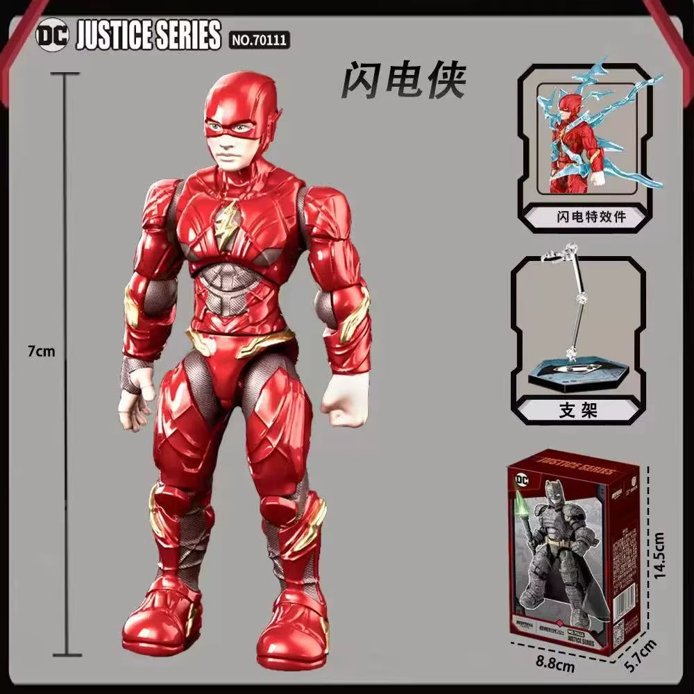 Original DC Justice League Assembles Building Blocks Toys Batman the Flash Aquaman Superman Action Figure Model Toys Boy Gifts