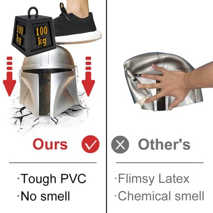 Mandalorian Helmet Adult the Mandalorian Mask Belt Zorri Bliss Mask for Halloween Cosplay Party Prop.